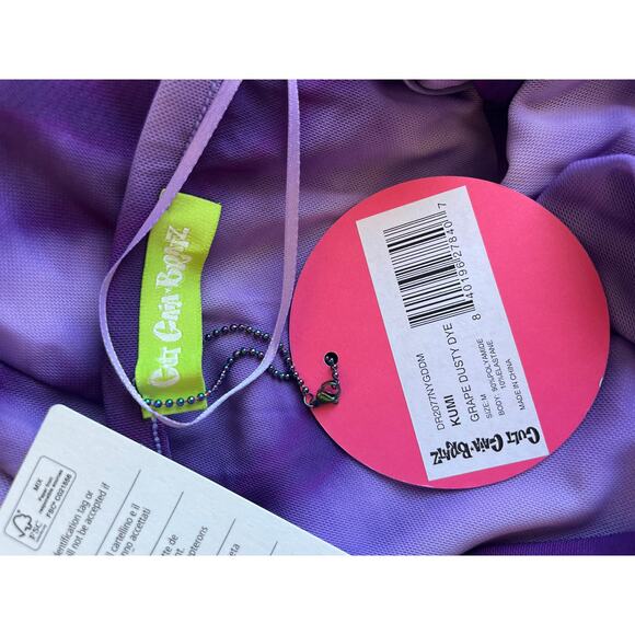 Cult Gaia Bratz Maxi Dress Kumi Grape Dusty Dye Size Medium - Picture 4 of 4